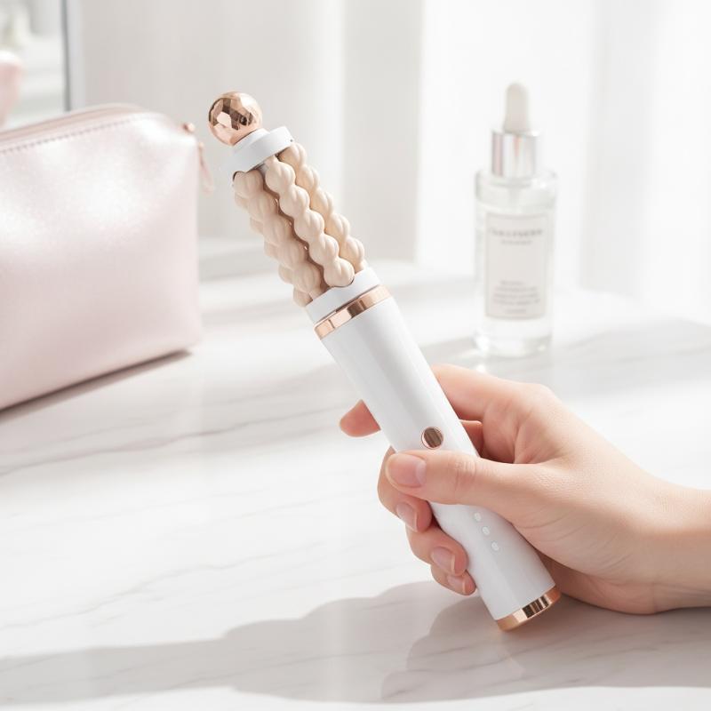 Massageador facial 3D com rolo - Luxury Skincare Tools avaliação e preço