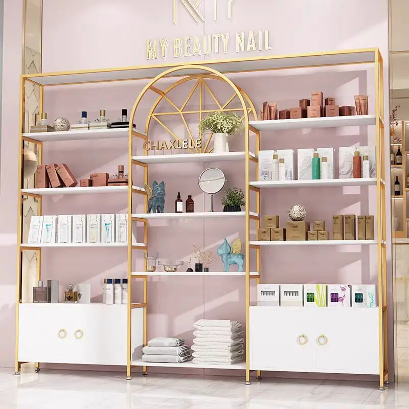 Expositor de chão personalizad - Luxury Skincare Shop avaliação e preço
